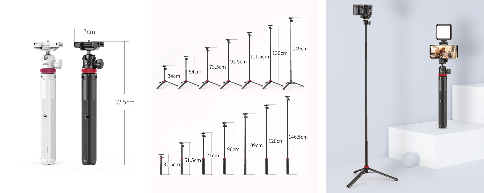 Statyw Ulanzi MT-44 - czarny